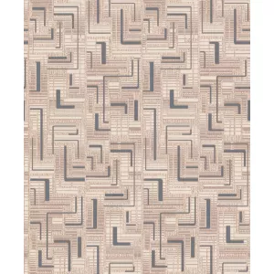 Обои бумажные Palitra Home HomeColor Labirint коричневые182-24 0.53x10.05 м